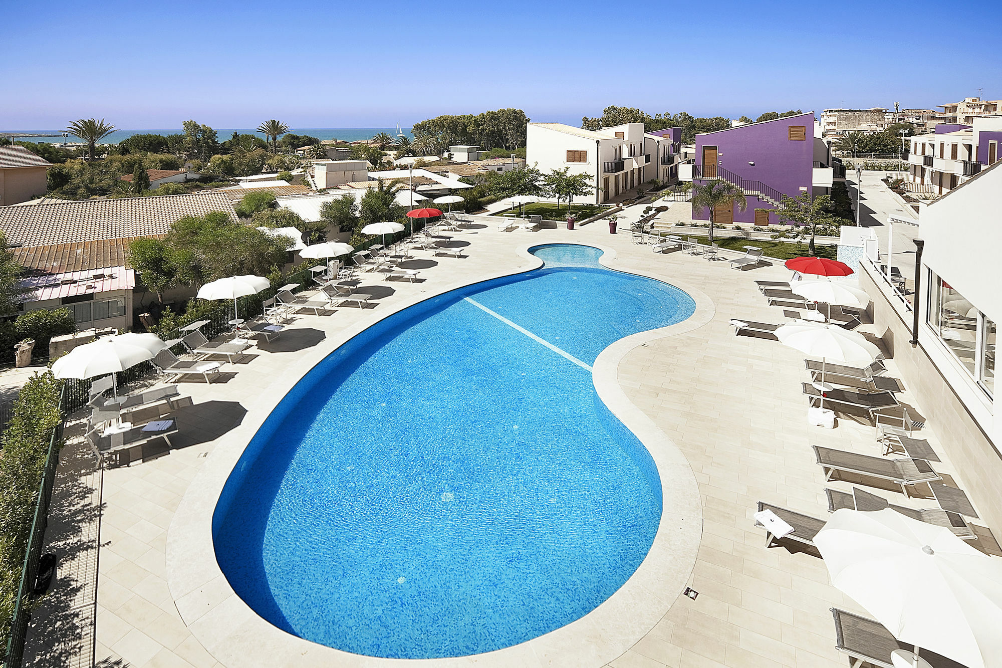 Blu Modicamare Aparthotel Marina di Modica Exteriör bild